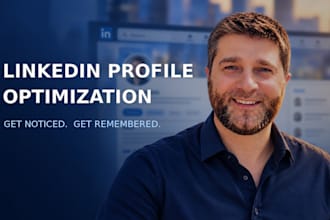 optimize and rewrite your linkedin profile or company page
