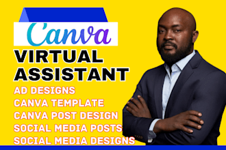 make responsive canva website design and canva landing page website design