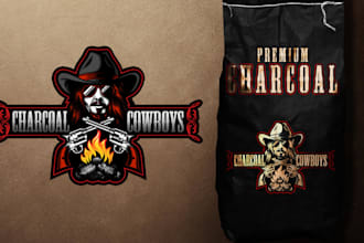 do cattle brand, western, ranch logo creation
