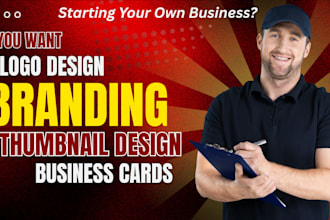 do expert logo design and branding for your business