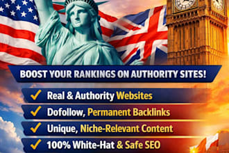 do UK guest post,USA guest post,UK bolgs and link insertion