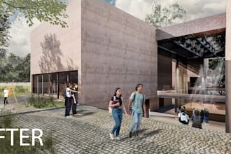 enhance your architectural renders through post production in ps