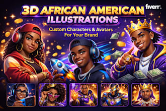 do african american illustration kids story book illustration