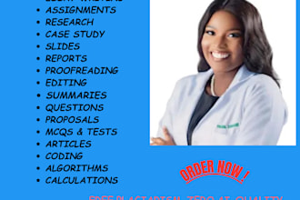 handle projects on nursing, healthcare, pharmacy, diet and community health