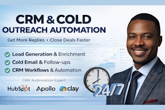 setup apollo io, ,apollo io sequences, clay com workflows, hubspot integration