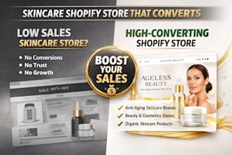 design skincare website skincare shopify store beauty website cosmetic website