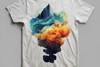do minimalist t shirt design and typography t shirt design