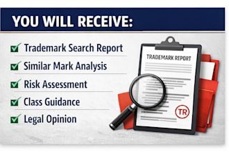 conduct pakistan trademark search and provide legal opinion