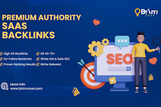 provide premium saas backlinks from authority saas websites