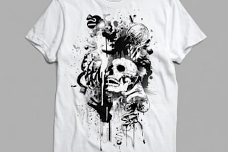 do graphic t shirt design and typography t shirt design