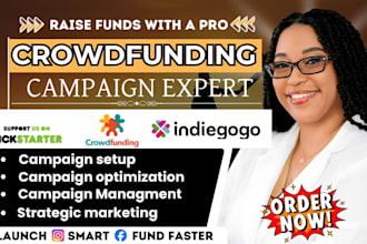 do crowdfunding campaign creation fundraising   campaign kickstarter indiegogo