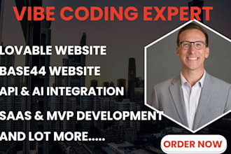 build no code web app lovable mvp saas webapp supabase integration