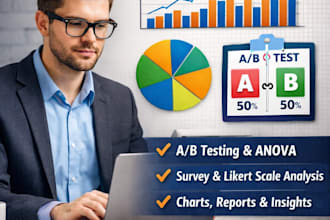 do experimental and survey data analysis