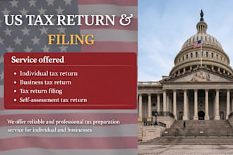 file and prepare USA business tax for US non resident