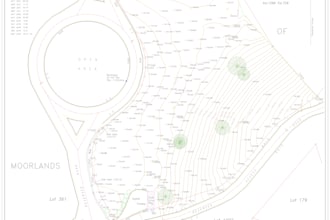 draw topographic, site, subdivision and cadastral maps