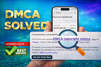fix shopify theme licence dmca issue just in seconds