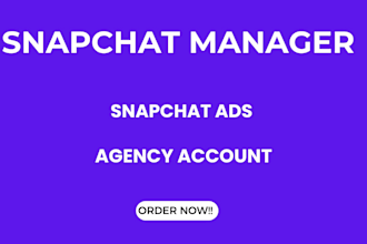 be your snapchat manager