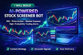 stock screener bot trading scanner rsi screener price action bot market scanner