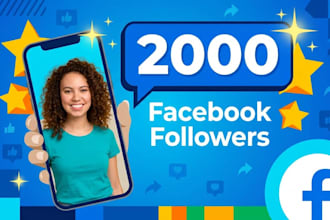 instantly gain 2000 facebook followers fast