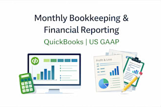 handle US bookkeeping, payroll, and reconciliations in quickbooks or xero