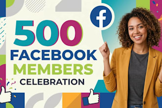 boost your 500 facebook members fast