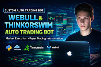 build webull bot auto trading paper trading algorithmic trading market execution