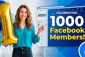 provide you 1000 facebook members fast
