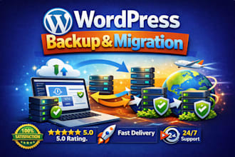 securely backup migrate clone transfer and restore your wordpress website fast