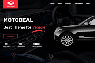 create wordpress luxury car dealership website with premium vehicle listings
