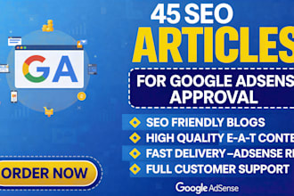 write SEO articles with humanized plagiarism free content for adsense approval