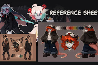 draw a reference sheet
