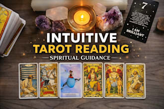 provide and in depth tarot reading with intuitive spiritual guidance
