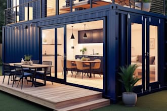 building plan set for adu, home remodel full house plans, deck drawing or shed