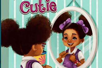 draw african american children book illustration