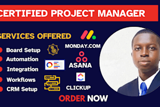 setup board automation integration monday com, notion, clickup, trello, asana