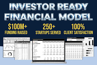 do investor ready financial models, plans, forecasts, and startup projections
