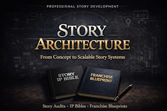 create a professional story IP bible or franchise blueprint