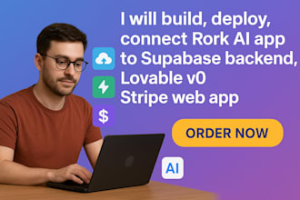 build deploy connect onspace rork ai app to supabase backend, lovable v0 app