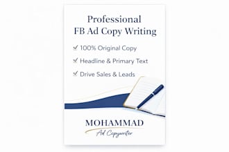 write high converting facebook ads copy