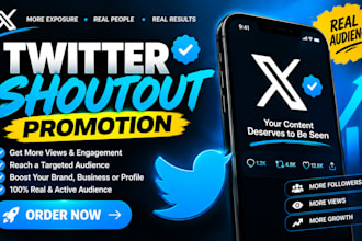 promote shoutout share website link to 250m USA uk ca audience twitter fb ig