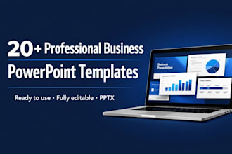 provide 20 professional powerpoint presentation templates