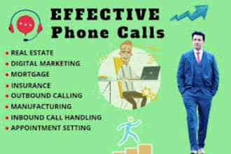 handle telemarketing calls and book appointments