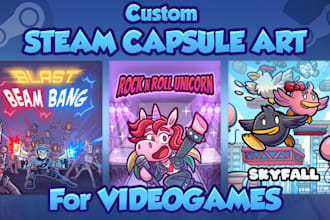 custom steam capsule art