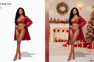 do digital backdrop retouching