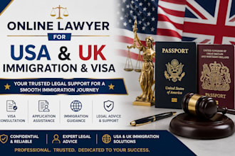 be your online lawyer for USA and UK immigration and visa