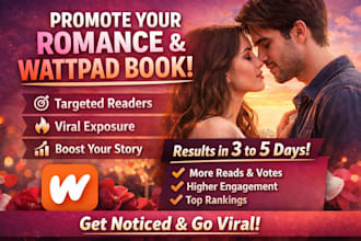 erotic book promotion viral wattpad book marketing romance book