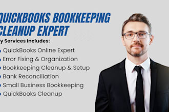 do quickbooks accounting and bookkeeping cleanup