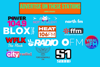 run your advertising campaign on multiple radio stations