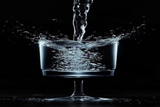 create cinematic 3d water simulation water simulation 3d product animation cgi