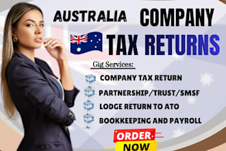 australia company tax return, bas lodgement, smsf tax